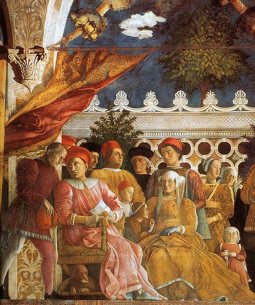 Andrea Mantegna The Court of Gonzaga China oil painting art